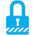A blue lock, denoting the content for the preceding URL is member only