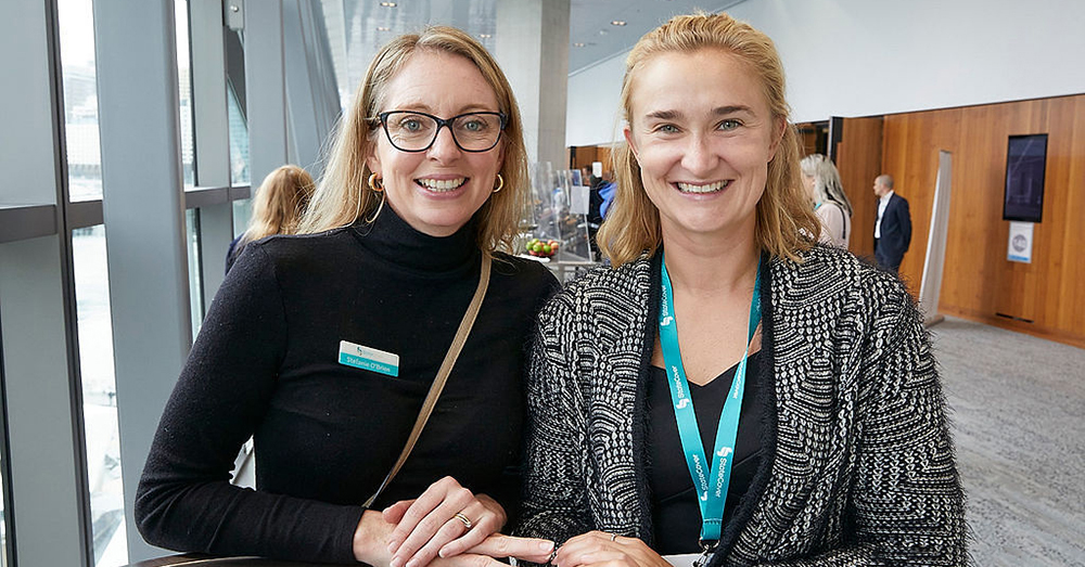 Stefanie O’Brien, General Manager Member Services, StateCover and Charlotte Bull, RTW and Wellbeing Specialist, StateCover.