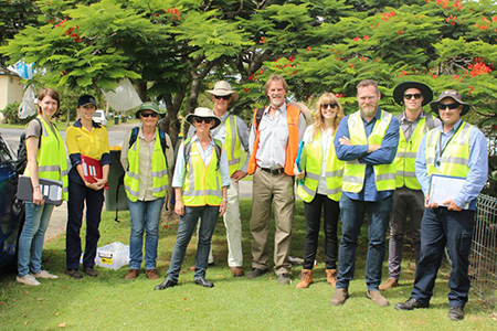 The team behins the Tweed Shire Council - Tackling Mosquitoes Together